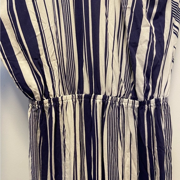 COPY - Blue and white striped summer jumpsuit - Picture 11 of 13
